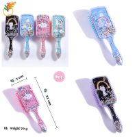 【BEIBEI】 Cartoon Pony Whale Animal Print Air Cushion Comb Transparent Massage Hairdressing Tool