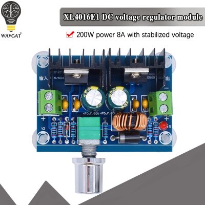 【YF】✢  XH-M401 DC-DC Down Buck Converter Supply Module XL4016E1 Adjustable 4-40V To 1.25-36V Board 8A 200W