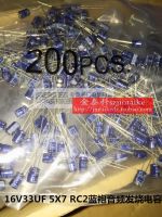 2020 hot sale 30PCS/50PCS Imported ELNA audio capacitance 16V33UF 5X7 RC2 blue robe 85 degrees  electrolysis spot free shipping