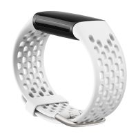 {zhiyun Watchshop}สายรัดสำหรับ Fitbit Charge 5สายรัดข้อมือซิลิโคนกีฬาสร้อยข้อมือเปลี่ยนสายนาฬิกาสำหรับ Fit Bit Charge5ผู้หญิง Watchstrap