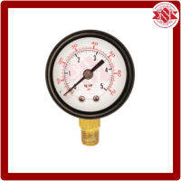 เกจ์วัดแรงดัน (Pressure gauge) หน้าปัด 1.5 นิ้ว เกลียว 1/8 นิ้ว ออกล่าง สินค้าไต้หวันแท้