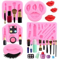 Valentine’s Day Makeup Tools Silicone Mold Lipstick Chocolate Party DIY Fondant Cake Decorating Tools Lips Candy Resin Mould Bread Cake  Cookie Access