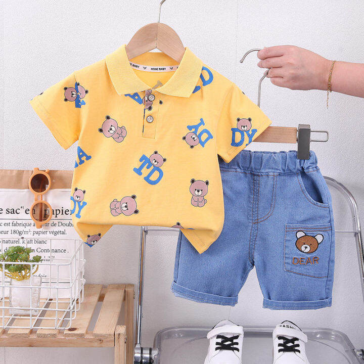 baby boy polo shorts