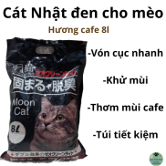 HÀNG CHÍNH HÃNG Cát Nhật đen cho mèo mùi cà phê 8l