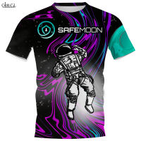 CLOOCL Safemoon Hodl ผู้ชายผู้หญิงเสื้อยืด3D พิมพ์แฟชั่นสไตล์ถนนท็อปส์