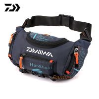 Daiwa New Multifunctional Fishing Bag Waterproof Running Waist Packs Outdoor Sports Pack Shoulder Messenger Bag Riding Belt Bag