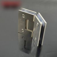 angle 135 Solid stainless steel glass door hinge hinge for glass door of shower room glass door clip