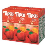 [ส่งฟรี!!!] ทิปโก้ น้ำแอปเปิ้ล 100% 200 มล. X 6 กล่องTipco 100% Apple Juice 200 ml x 6