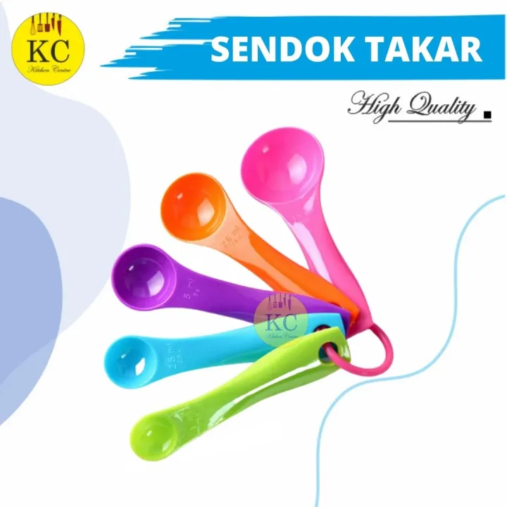 Sendok Takar 1 Set Isi 5 Ukuran Lazada Indonesia 7742