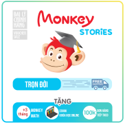 Monkey Stories Trọn đời- Truyện tương tác Phát triển toàn diện 4 kỹ năng