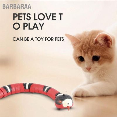 Barbaraa Smart Sensing Snake Toy การจำลองเชิงโต้ตอบของเล่นงูไฟฟ้าเหนี่ยวนำสำหรับวันฮาโลวีนคริสต์มาส April Fools