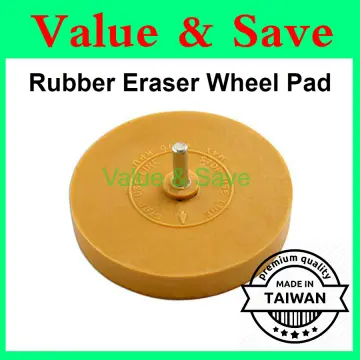 4 Car Decal Remover For Glue Rubber Eraser Wheel Pad Remove Adhesive  Sticker