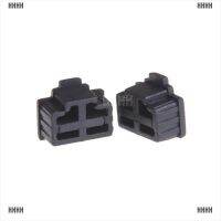 [WYL]10Pcs Black Ethernet Hub Port RJ45 Anti Dust Cover Cap Protector Plug