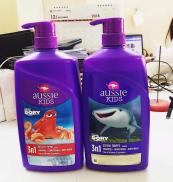 HCMTắm gội xả 3 in 1 Aussie Kids Shampoo Conditioner Body Wash 865ml
