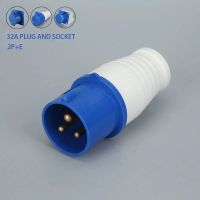 ❡⊕❁ Industrial Socket/Plug 220-240V Waterproof Male Famale Connector Electrical Power Plug Sockets 16A 3 Pin IP44 2P E