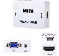 LBSC Mini 1080P VGA to HDMI adapter Converter VGA2HDMI Converter with Audio for PC Laptop DVD to HDTV wholesale Cables