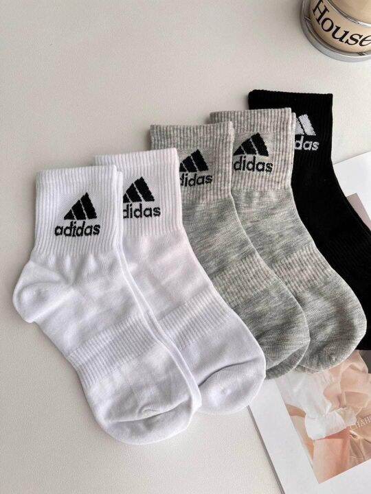 ถุงเท้า-adidas-เซต-5-คู่-3-สี