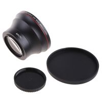 49mm 52mm 55mm 58mm Professional Wide Angle Lens with Macro Portion 0.43x Multi-coated for Microcosmic Photography