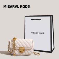 【hot seller】 MIEARVL KGDS fragrant rhombus chain bag 2023 new high-end golden ball messenger female