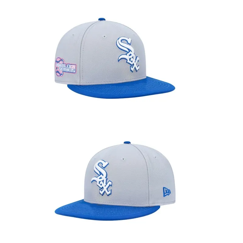 Atlanta Braves SKY BLUE DaBu Fitted Hat by New Era