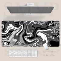 【jw】⊕✾  Gamer Mousepad Strata Large Rubber Desk Design 100x50cm Table Rug