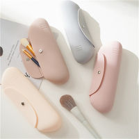 Sleek Makeup Bag Soft Makeup Bag Portable Makeup Brush Holder Travel Makeup Bag Anti-fall Out Makeup Bag