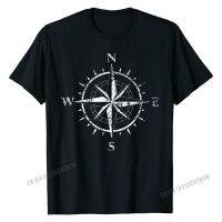 Compass Shirt, Wandering Travel Nomad Vacation Sailing Gift Camisa Cotton Men Tops Shirt Crazy Brand New Top T-shirts