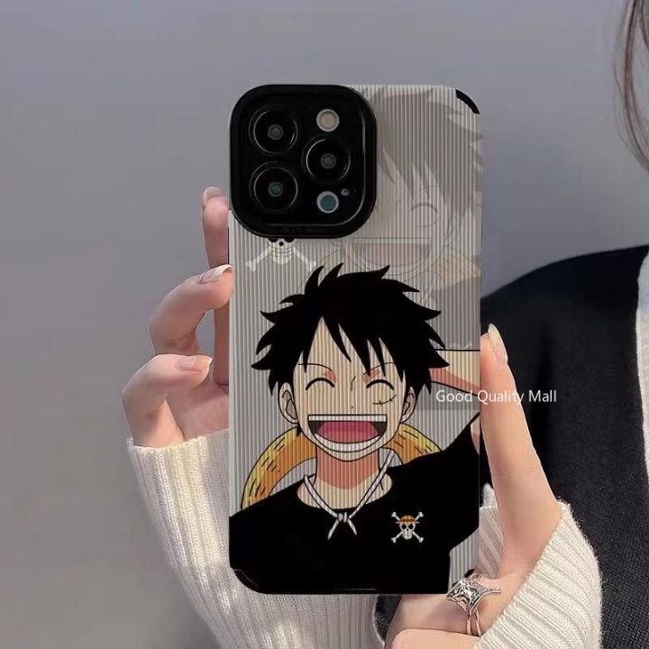 คุณภาพสูงเคสโทรศัพท์หนัง-luffy-สำหรับ-iphone-14-13-pro-max-เคสโทรศัพท์12-11-pro-max-เคสโทรศัพท์-x-xr-6s-8-7-plus-เคสโทรศัพท์น่ารัก