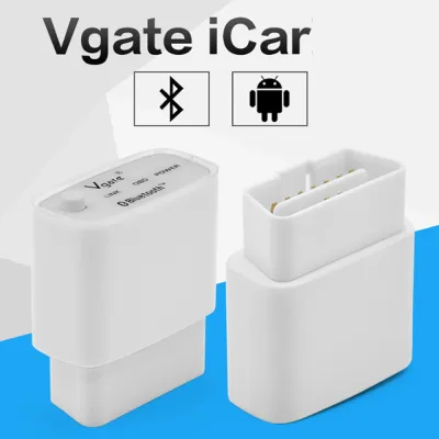 Original Vgate iCar ELM327 Bluetooth 3.0 OBD2 ELM 327 Scanner ICAR1 OBDII For Android Car Diagnostic Tool Car OBD2 Code Reader