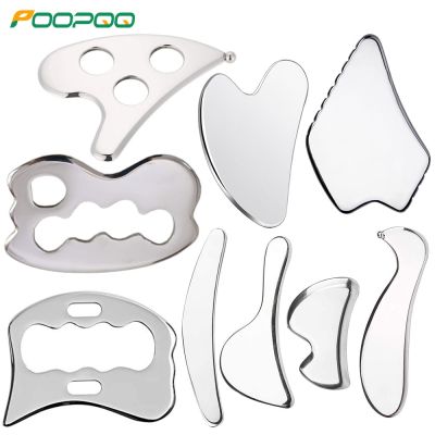 1 PCS Professional Stainless Steel Gua Sha Scraping Massage Tool IASTM Tools Great Soft Tissue Mobilization Tool for Men Women