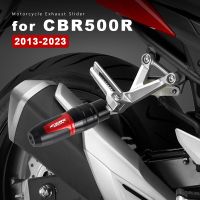 แผ่นเลื่อนท่อไอเสียอลูมิเนียม CNC อุปกรณ์เสริม2023 CBR500R รถจักรยานยนต์สำหรับฮอนด้า CBR500 CBR 500R 500 R 2022 2013-2021ฝาครอบ2020