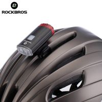 ROCKBROS Bike Bicycle Light USB Rechargeable MTB Road Bike Front Back Helmet Lamp Flashlight Cycling Light Cycling Accessories