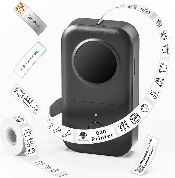 Phomemo D30 Thermal Wireless Label Printer Portable Pocket Bluetooth