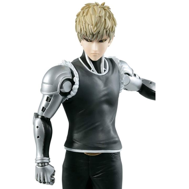 งานแท้-100-banpresto-dxf-จากการ์ตูนเรื่อง-one-punch-man-วันพันช์แมน-เทพบุตรหมัดเดียวจอด-โล้นซ่า-หมัดเดียวจอด-genos-demon-cyborg-จีนอส-เจนอส-ไซบอร์กปีศาจ-อสูรไซบอร์ก-game-prize-a-hero-nobody-knows-ver-