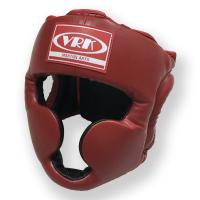 VRK เฮดการ์ดมวยไทย Headguard - หนังเทียม (หมวกป้องกันมีที่ปิดแก้ม)