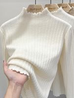 original Uniqlo NEW Knitted sweater for women in autumn 2023 new slim fit top half turtleneck bottoming shirt for women with sweater for autumn and winter