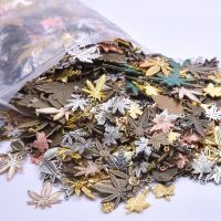 【YD】 Leaves Bulk Charms Jewelry Making Supplies Necklace Earrings Pendant Materials