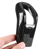 ；‘【】- Car Gear Shift Knob Cover Trim For Land Rover Range Rover Sport 2014 2015 2016 2017 Carbon Fiber Style Interior Mouldings