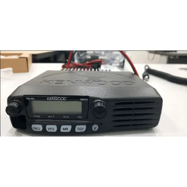Kenwood TM281A VHF Mobile FM Transceiver Radio with Hand Mic Lazada PH