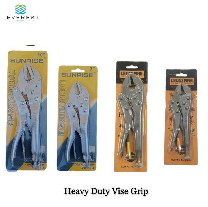 Crossman Vise Grip ( 5" / 7" / 10" ) Heavy Duty Lazada PH