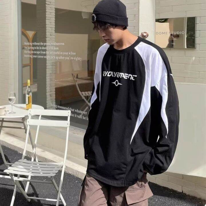 asrv-เสื้อฮู้ดชาย-เสื้อมีฮู้ดผู้ชาย-hoodie-เสื้อกันหนาว-ผู้ชาย-เสื้อยืดคอกลมชายเสื้อลายพิมพ์แขนยาว