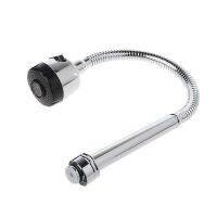 Kitchen Bar Faucet Hose Double Hole Water Zinc Alloy Replacement Tap 48cm