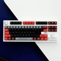 Gmk Zaku Keycap 155 Keycap เทคโนโลยีกระจก ABS โปรไฟล์เชอร์รี่พร้อม2U เปลี่ยน1.75U สำหรับเชอร์รี่สวิตช์ MX คีย์บอร์ดแบบกลไก Keychron/ RK61/GK61/Anne Pro 2