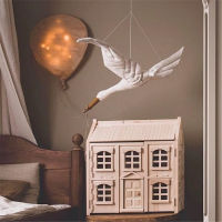 Kids Room Decor Plush Animal Head Swan Wall Home Decoration Baby Stuffed Toys Girls Home Bedroom Accessories Girl Child Gift