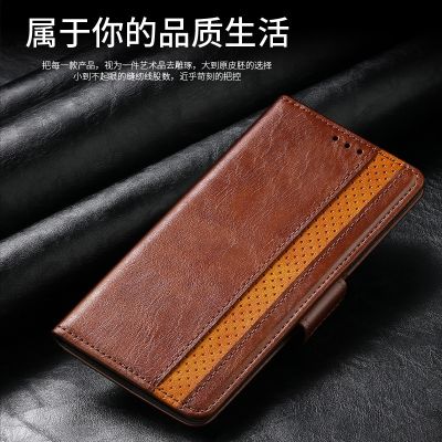 [COD] Suitable for 10 mobile phone case K40 version flip business protective X3 NFC leather
