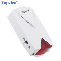 Topvico ไร้สายปิดเปิดเครื่องตรวจจับ AC 220โวลต์ความล้มเหลวดับลัดวงจรปลุกการทดสอบเซ็นเซอร์บ้านสถานีย่อยปลุก