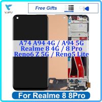 6.4 LCD For OPPO Reno6 Z 5G Reno5 Lite Display A74 A94 4G A94 5G Touch Screen For Realme 8 4G 8 Pro Digitizer Assembly Replace