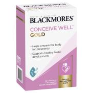 Viên uống tăng khả năng thụ thai,bổ trứng Blackmores Conceive Well Gold Úc