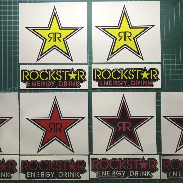 rockstar energy drink stickers Skate/surf 