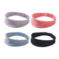 Outdoor Headband Sweatband Elastic Anti Slip Lightweight Sweat Absorbent Bandanas Hairband for Running Gym Football Yoga